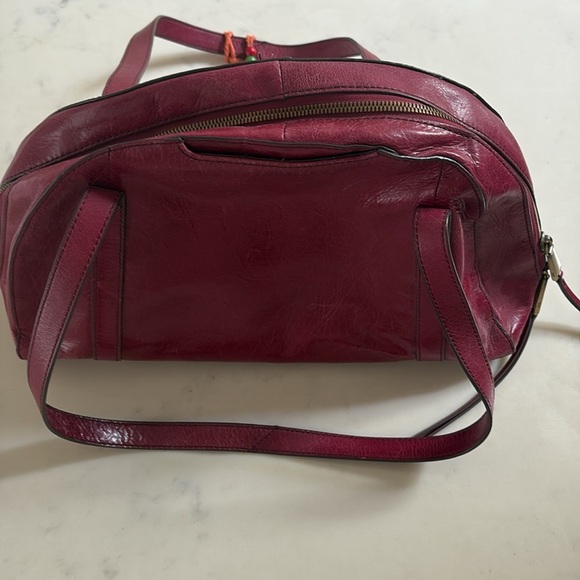 Hobo – Beckon Leather Shoulder Bag, burgundy - Picture 10 of 10
